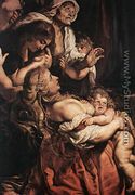 Raising of the Cross (detail-2) 1610 - Peter Paul Rubens