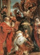 The Adoration of the Magi (detail-1) 1624 - Peter Paul Rubens