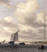 Seascape - Salomon van Ruysdael