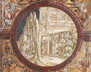 Dante and Virgil Entering Purgatory 1499-1502 - Francesco Signorelli