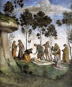 Moses's Testament and Death (detail-3) 1481-82 - Francesco Signorelli