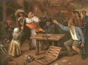 Card Players Quarreling 1664-65 - Jan Steen