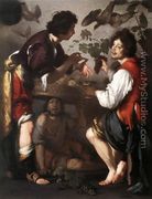 Joseph Telling his Dreams 1626 - Bernardo Strozzi