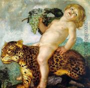 Boy Bacchus Riding on a Panther  1901 - Franz von Stuck