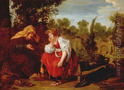 Vertumnus and Pomona 1617 - Jan Tengnagel