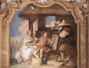 Angelica and Medoro with the Shepherds 1757 - Giovanni Battista Tiepolo