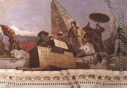 Apollo and the Continents (Asia, obelisk group) 1752-53 - Giovanni Battista Tiepolo