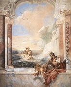 Thetis Consoling Achilles 1757 - Giovanni Battista Tiepolo
