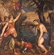 Religion Helped by Spain c. 1571 - Tiziano Vecellio (Titian)