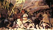 Niccolo da Tolentino Leads the Florentine Troops 1450s - Paolo Uccello