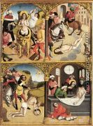 Scenes from the Legend of St George (2) 1500-10 - Flemish Unknown Masters