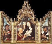 Triptych The Adoration of the Magi 1475-1500 - Flemish Unknown Masters