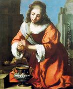 Saint Praxidis 1655 - Jan Vermeer Van Delft