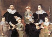 The Family of the Artist 1630-35 - Cornelis De Vos