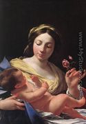 Virgin and Child - Simon Vouet