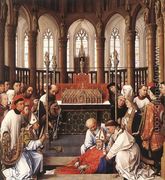 Exhumation of St Hubert 1437-40 - Rogier van der Weyden