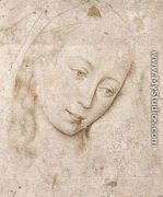 Head of the Madonna c. 1460 - Rogier van der Weyden