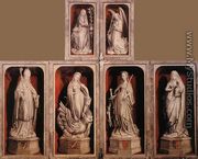 Wing of a Carved Altar 1460-66 - Rogier van der Weyden
