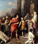 Hannibal swearing eternal enmity to Rome - Jacopo (Giacomo) Amigoni