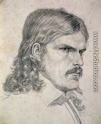 Portrait of Friedrich Ruckert - Samuel Amsler