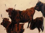 Studies of Highland Cattle - Richard Ansdell