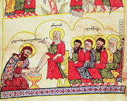 Christ washing the disciples feet - Armenian School