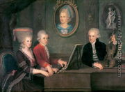 Portrait of Leopold Mozart (2) - Austrian School