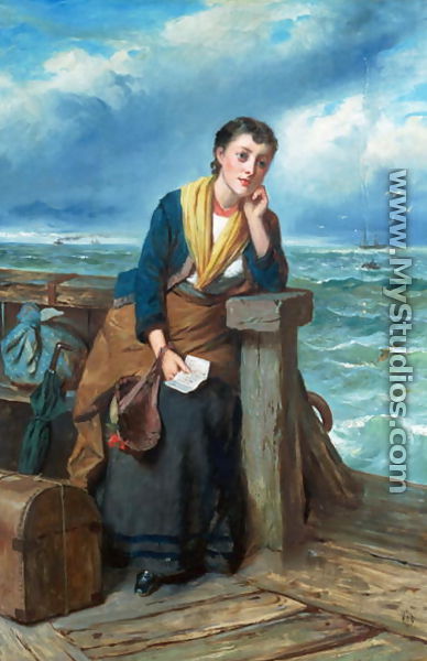 The Emigrant c.1860 - Edward Charles Barnes