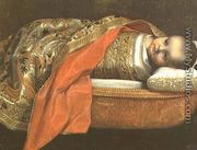 Portrait of the newborn Federigo di Urbino 1605 - Federico Fiori Barocci