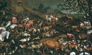 The Animals Guided onto Noah's Ark - Jacopo Bassano (Jacopo da Ponte)