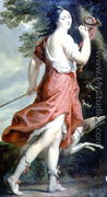 Madame de Montespan as Diana the Huntress - Charles Beaubrun
