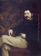 Portrait de Monsieur J. Savoy 1869 - Emile ( Jean Baptiste Philippe) Bin