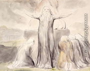 Job's Sacrifice- And my servant Job shall pray for you - William Blake