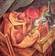 The Drinker 1914 - Umberto Boccioni