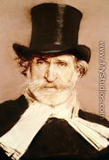 Portrait of Guiseppe Verdi - Giovanni Boldini