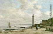 Lighthouse at Honfleur 1864-66 - Eugène Boudin