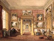 The Dining Room at Thirlestaine House, Cheltenham c.1843 - Harriet Rushout Bowles