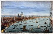 The South West Prospect of London, from Somerset Gardens to the Tower (1) - Thomas Bowles