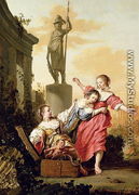 The Three Daughters of Cecrops discovering Erichthonius - Salomon de Bray