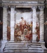 Apollo Conducting a Choir of Maidens 1776 - Jacopo Guarana
