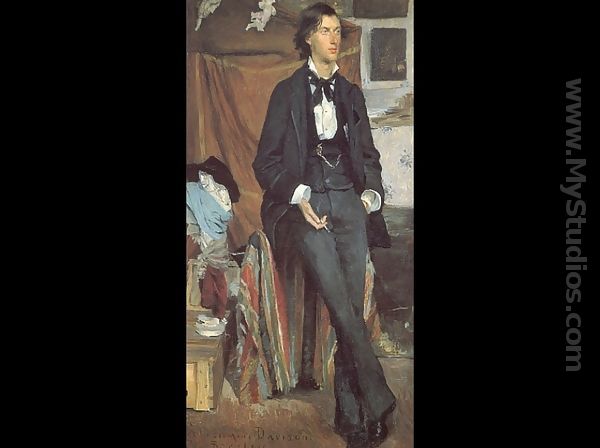Portrait of Henry Davison, 1880 - Marie Louise Catherine Breslau
