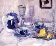 Still Life, Blue and White - Francis Campbell Boileau Cadell