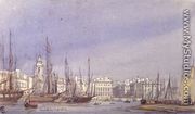 Marseilles, Shipping in the Inner Harbour, 28th July 1836 - William Callow