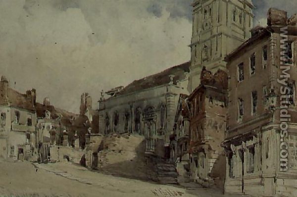 All Hallows Church, Worcester - William Callow