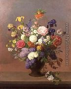 Spring Flowers in a Vase - Johannes Ludwig Camradt