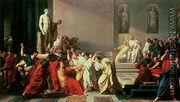 Death of Julius Caesar (100-44 BC) - Vincenzo Camuccini