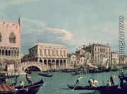 Bridge of Sighs, Venice (La Riva degli Schiavoni) c.1740 - (Giovanni Antonio Canal) Canaletto