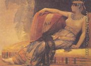 Cleopatra (69-30 BC), preparatory study for 'Cleopatra Testing Poisons on the Condemned Prisoners' - Alexandre Cabanel