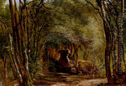 Ruins In The Forest - Giovanni-Battista Camuccini