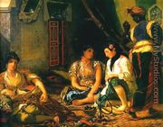 Women of Algiers in their Apartment - Eugene Delacroix